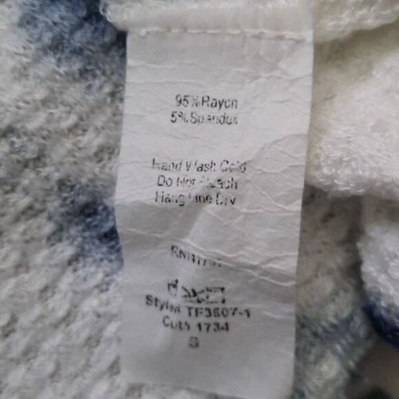 Vintage Havana Tye Dye Sleeveless Knit Pointed Hem Tank Top Size Small - Picture 4 of 10